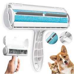 Dog and cat hair removing roller