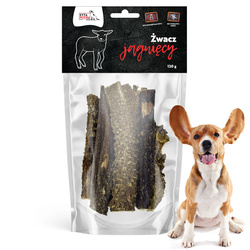 Naturalny Gryzak dla psa Przysmaki Żwacz Jagnięcy Suszony Syta Micha 100 g