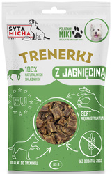 Syta Micha Przysmaki dla psa Trenerki z Jagnięciną Naturalne Smaczki 80 g